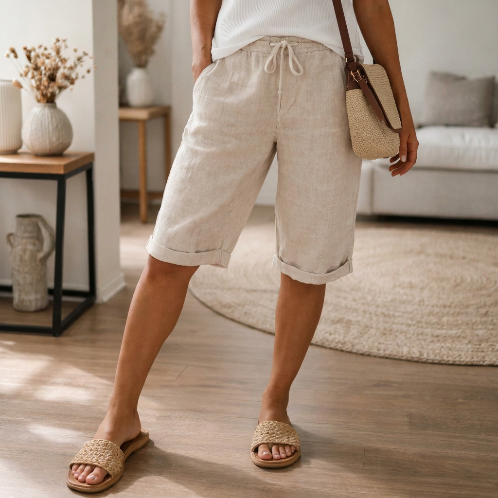 Women's Shorts | Adjustable Drawstring Waist | Comfortable