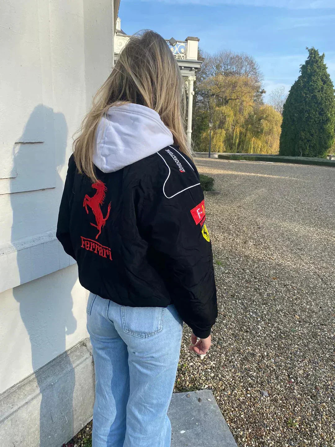 Racing Jacket | Women's Oversized, Streetwear | Casual Outerwear