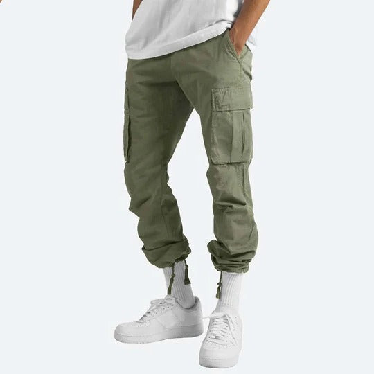 Men's Cargo Pants | Straight Fit, Multiple Pockets