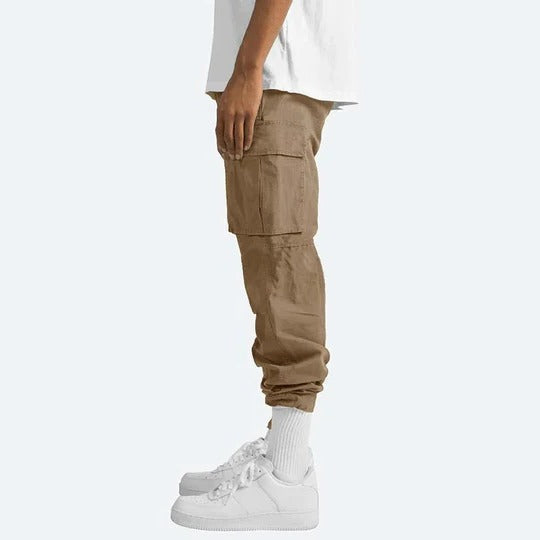 Men's Cargo Pants | Straight Fit, Multiple Pockets