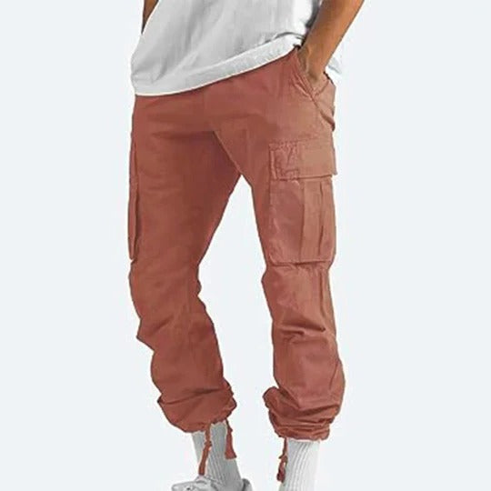 Men's Cargo Pants | Straight Fit, Multiple Pockets