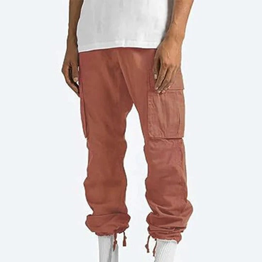Men's Cargo Pants | Straight Fit, Multiple Pockets