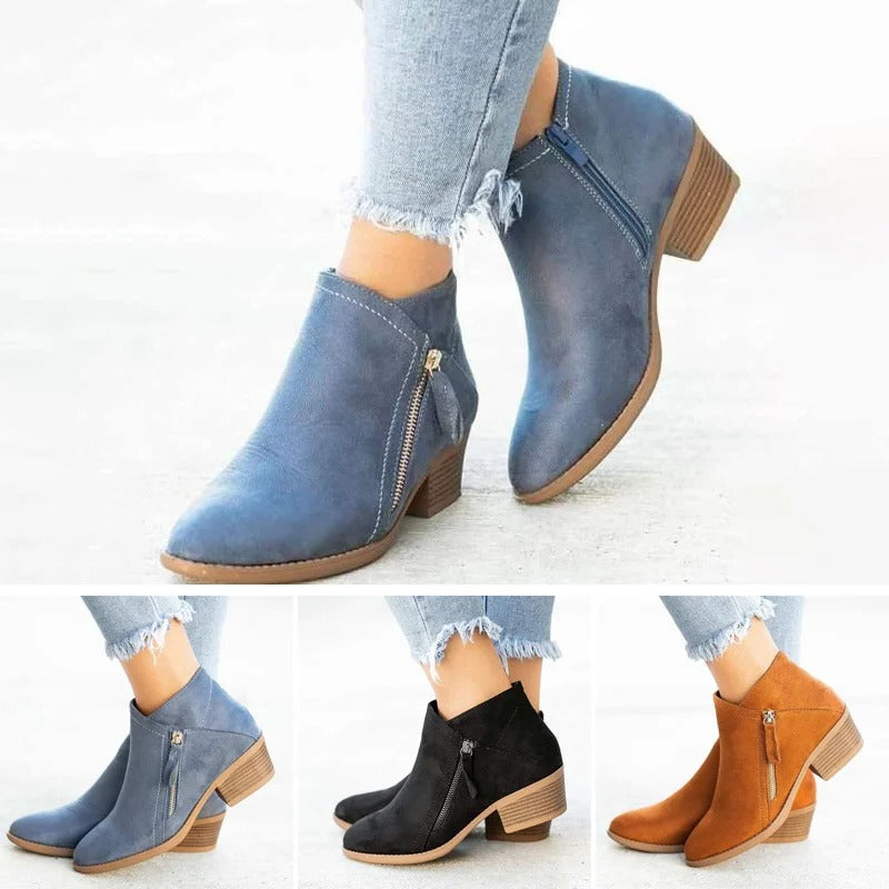 Women's Orthopedic Boots | Arch Support, Zip Closure | Comfort