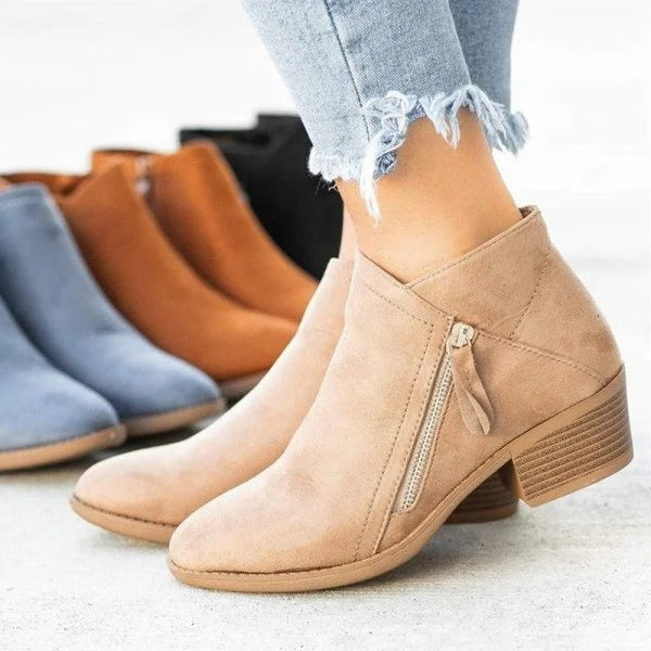 Women's Orthopedic Boots | Arch Support, Zip Closure | Comfort
