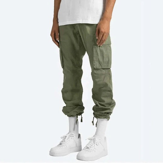 Men's Cargo Pants | Straight Fit, Multiple Pockets