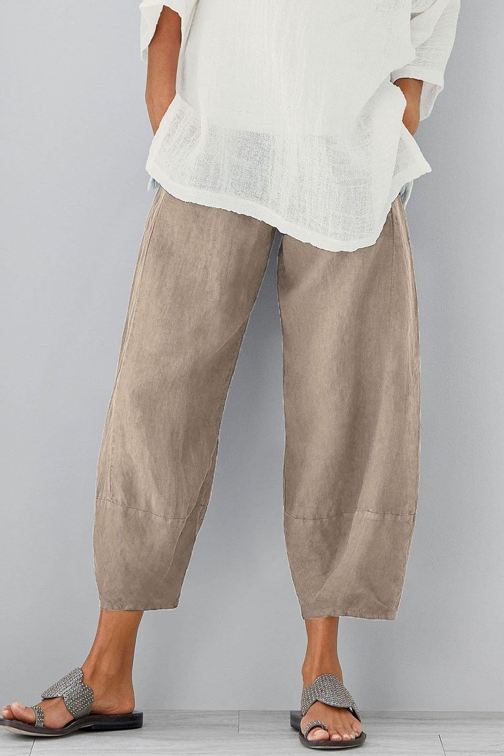 Women's Pants | Wide Leg, High Waist, Deep Pockets