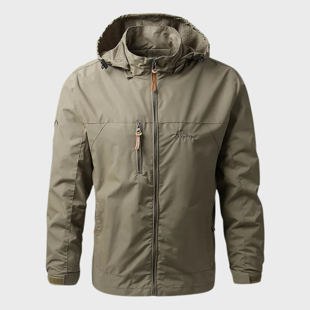 Men's Rain Jacket | Waterproof, Hooded | Five Colors