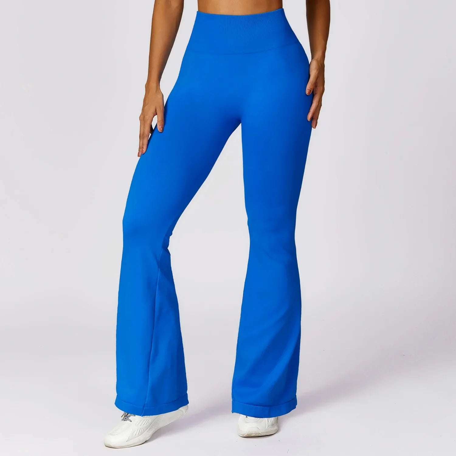 Yoga Leggings | High Waisted, Flare Fit, Seamless | Stretch Activewear