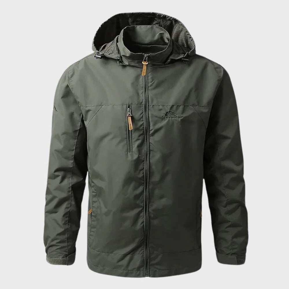 Men's Rain Jacket | Waterproof, Hooded | Five Colors