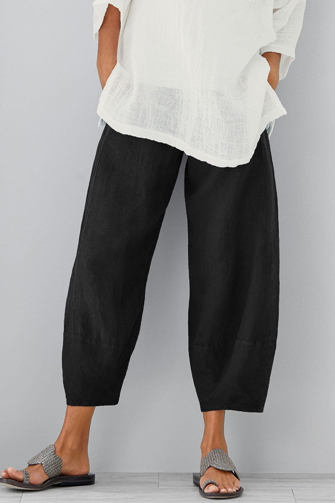 Women's Pants | Wide Leg, High Waist, Deep Pockets