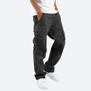 Men's Cargo Pants | Straight Fit, Multiple Pockets