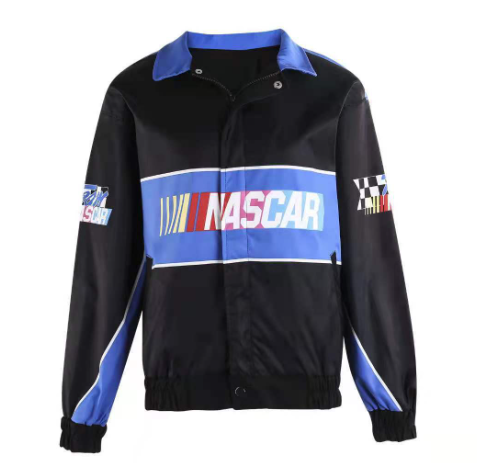 Women's Bomber Jacket | Oversized Racing Fit, Retro Motorsport | Graphic Design