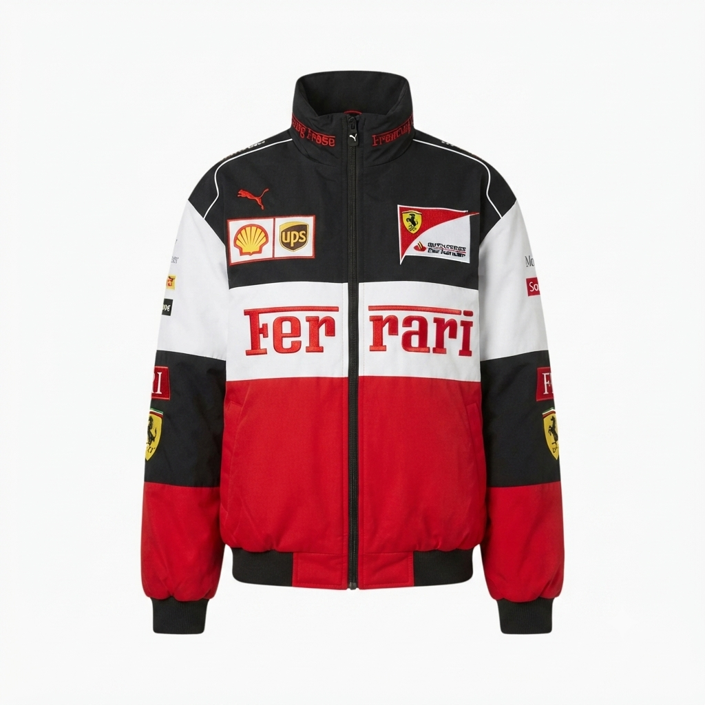 Women's Oversized Racing Jacket | Streetwear, Retro Motorsport