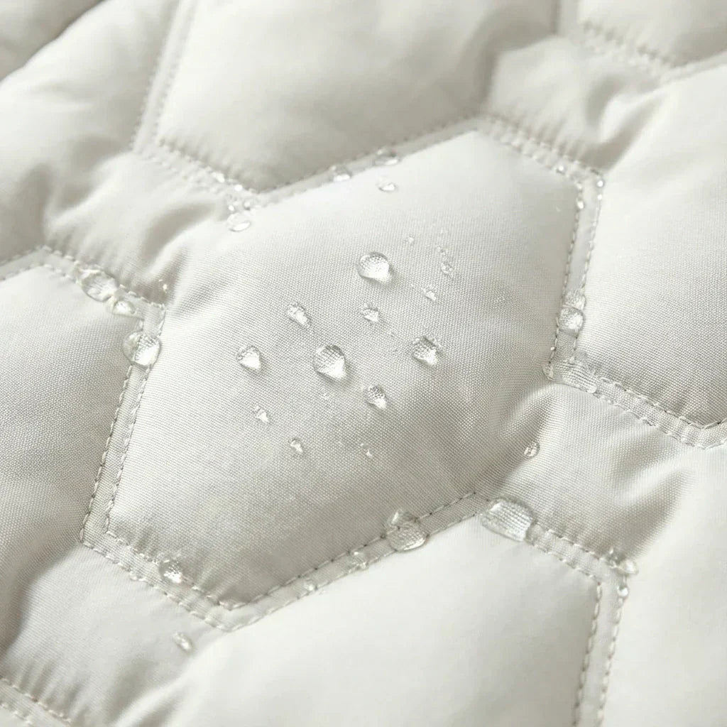 Women's Rain Jacket | Long Waterproof, Lightweight | Hooded
