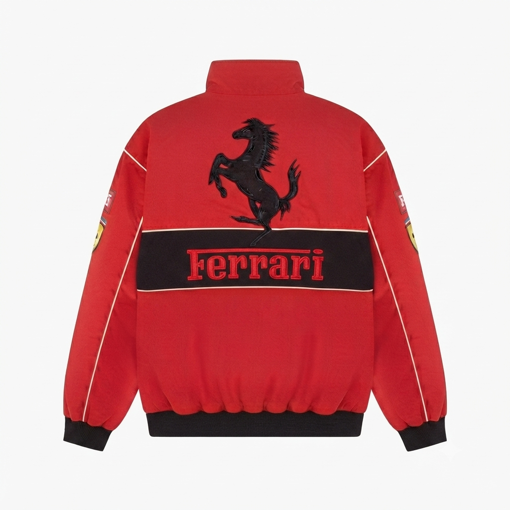 Women's Oversized Racing Jacket Streetwear