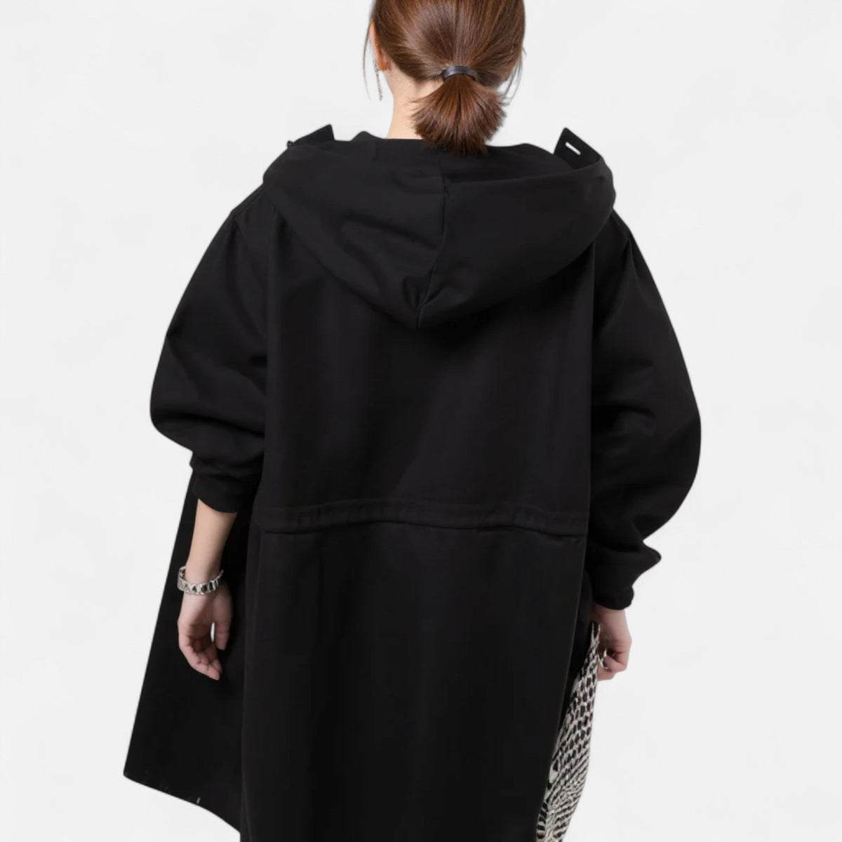 Women Waterproof Trench Coat with Hood