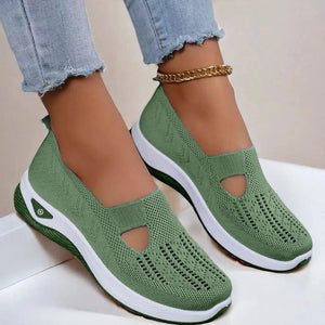 Women Breathable Orthopedic Slip On Shoes Memory