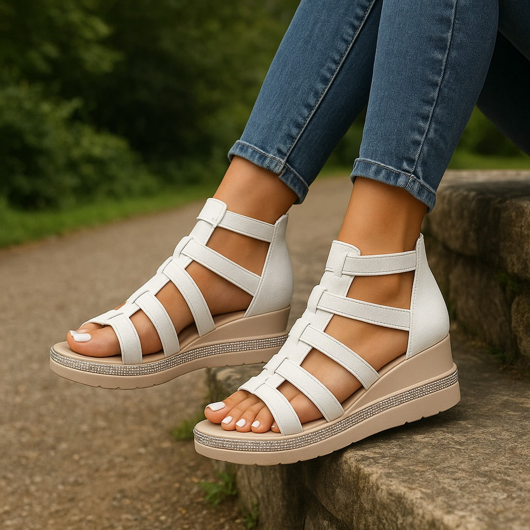 Women's Orthopedic Sandals | Wedge, Gladiator | Cushioned Comfort