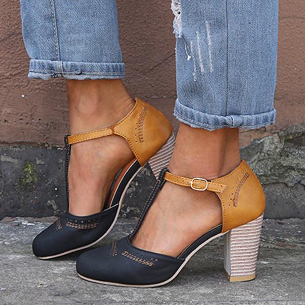 Women's orthopedic shoes with cushioned sole and wide heel for maximum comfort
