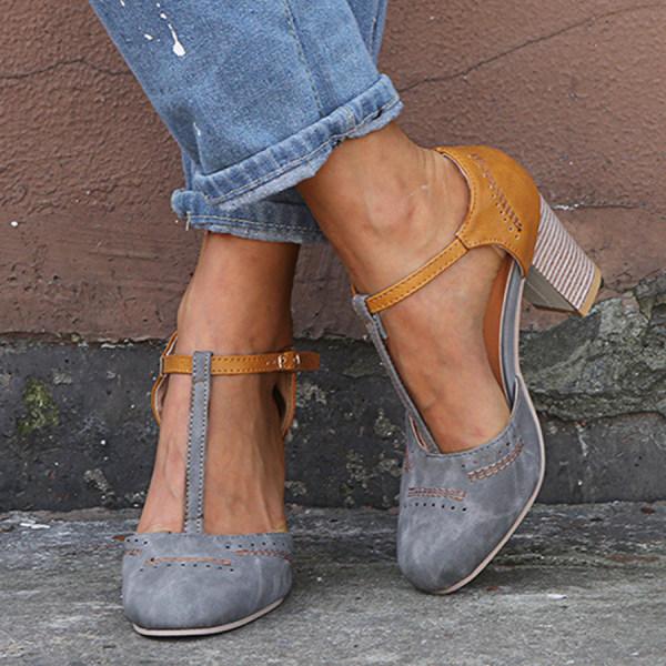 Women's orthopedic shoes with cushioned sole and wide heel for maximum comfort