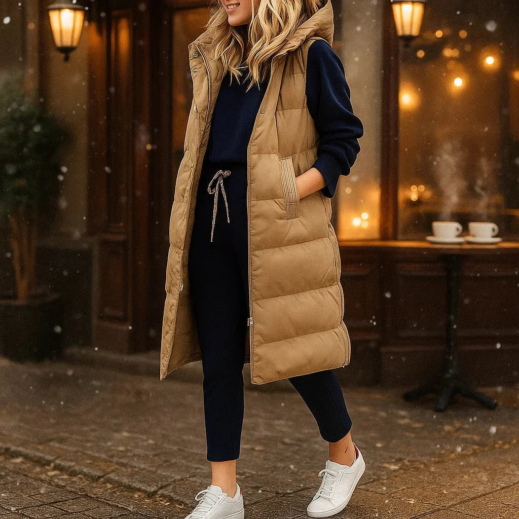 Teresa Lang Gilet - Stylish Comfort - Durable Quality