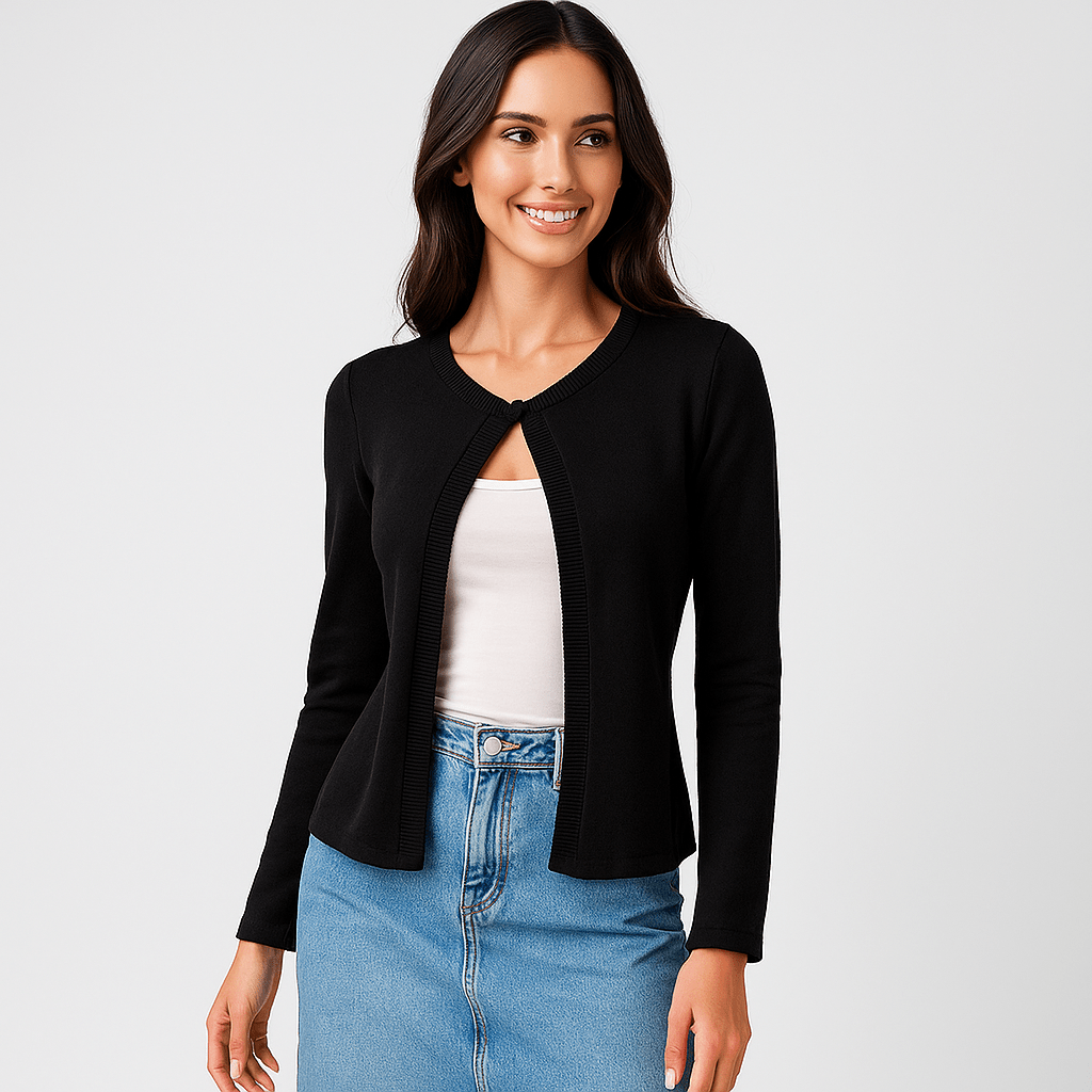 Women's Cardigan - Elegant Style - Comfort - Versatility