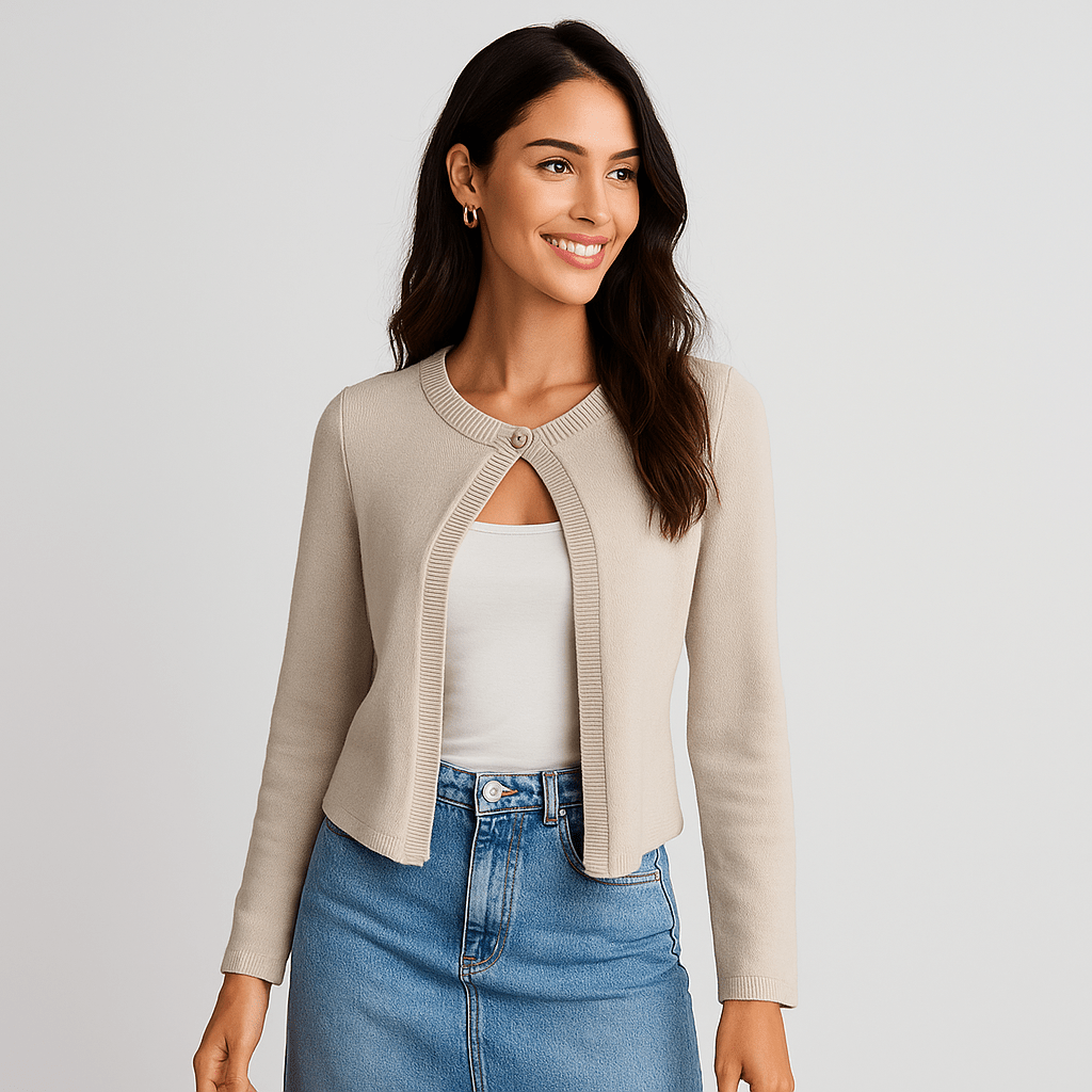 Women's Cardigan - Elegant Style - Comfort - Versatility