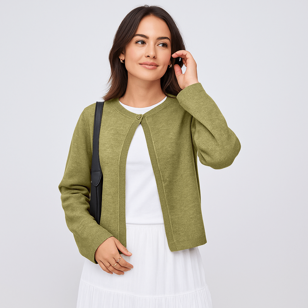 Women's Cardigan - Elegant Style - Comfort - Versatility
