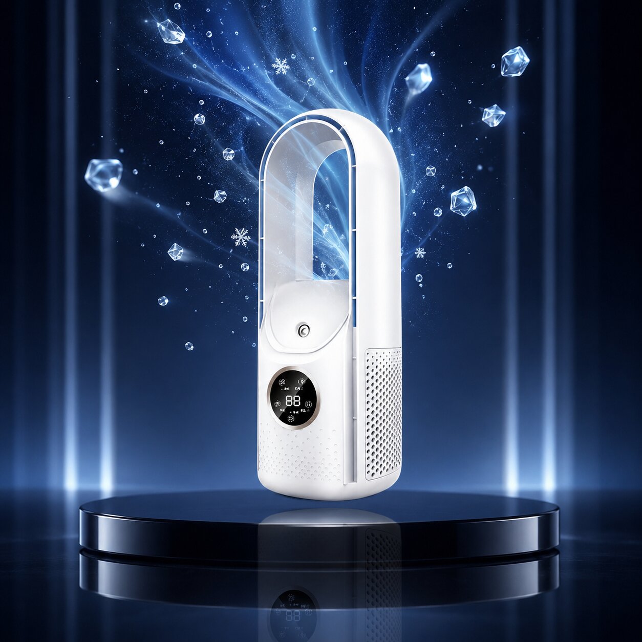 Faline | Quiet Bladeless Air Cooler | Brisano