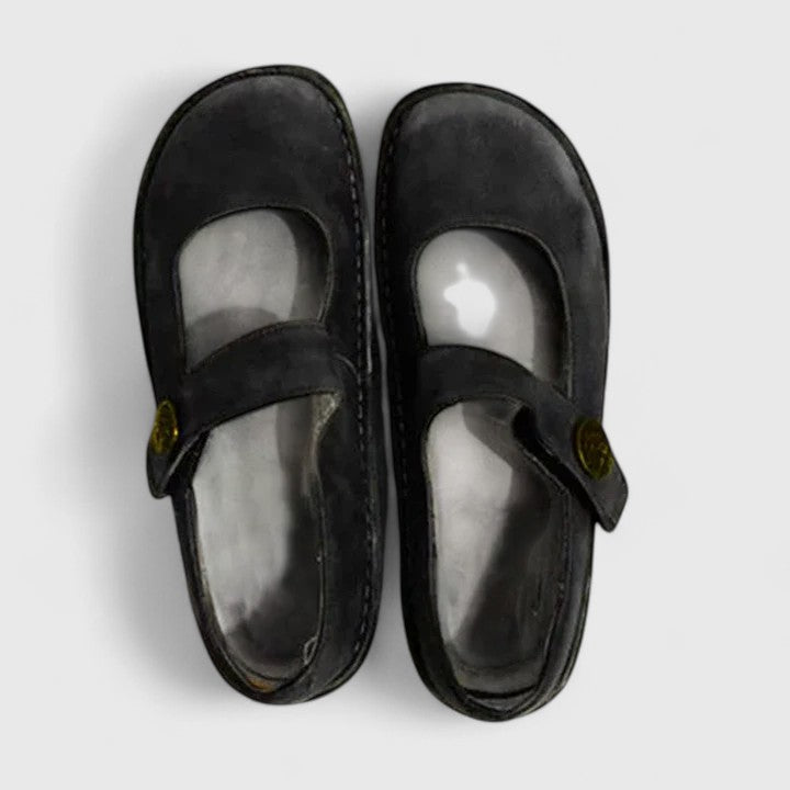 Women Leather Mary Jane Orthopedic Shoes