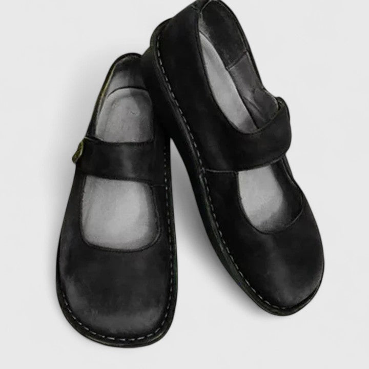 Women Leather Mary Jane Orthopedic Shoes