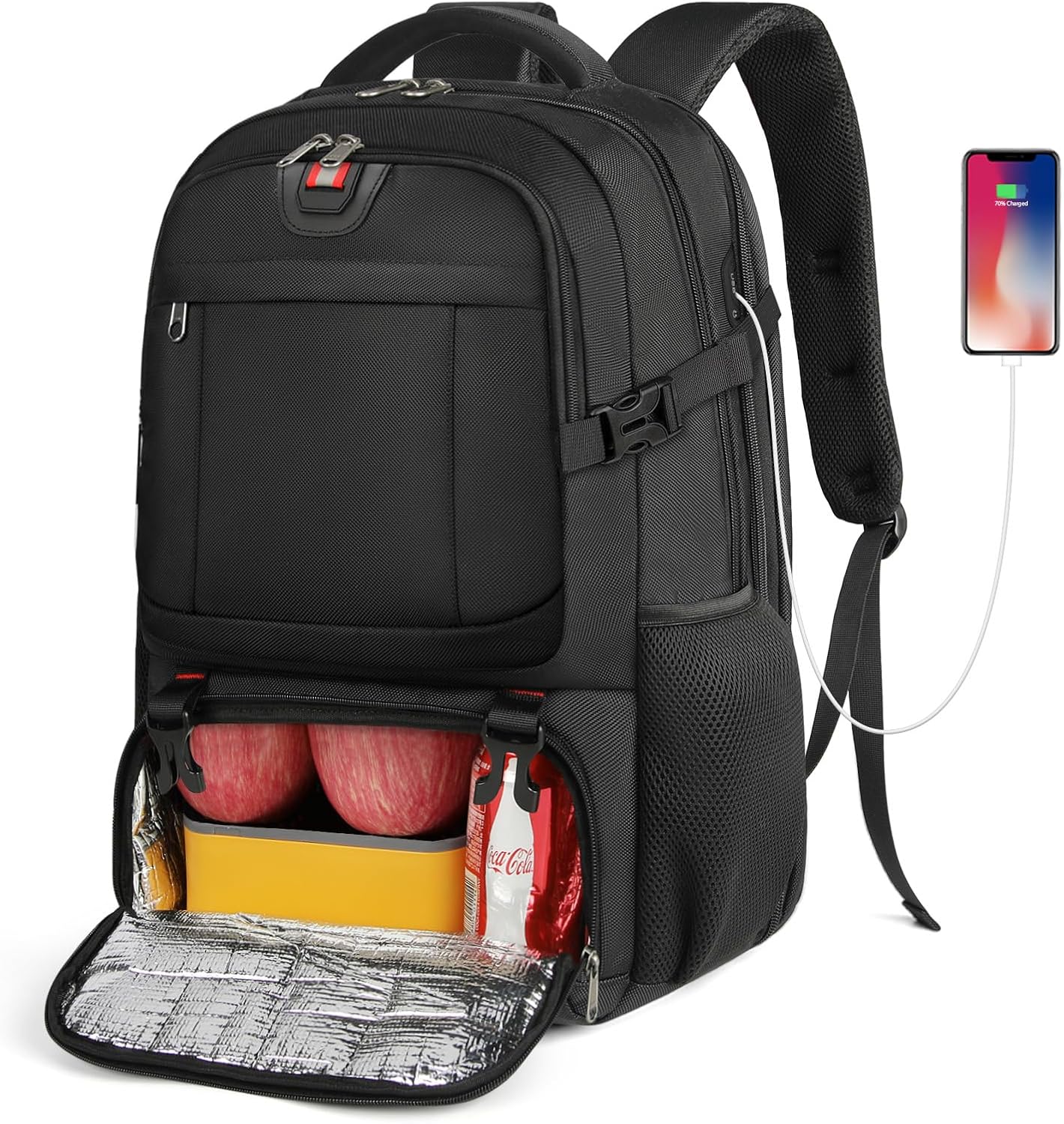Travel Backpack | Insulated Compartment, USB Charging, TSA Access