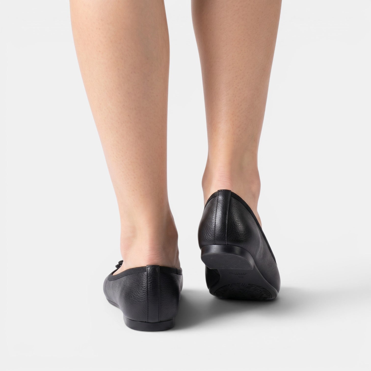 Women's Ballerina Flats | Black, Bow Detail | Comfortable Daily
