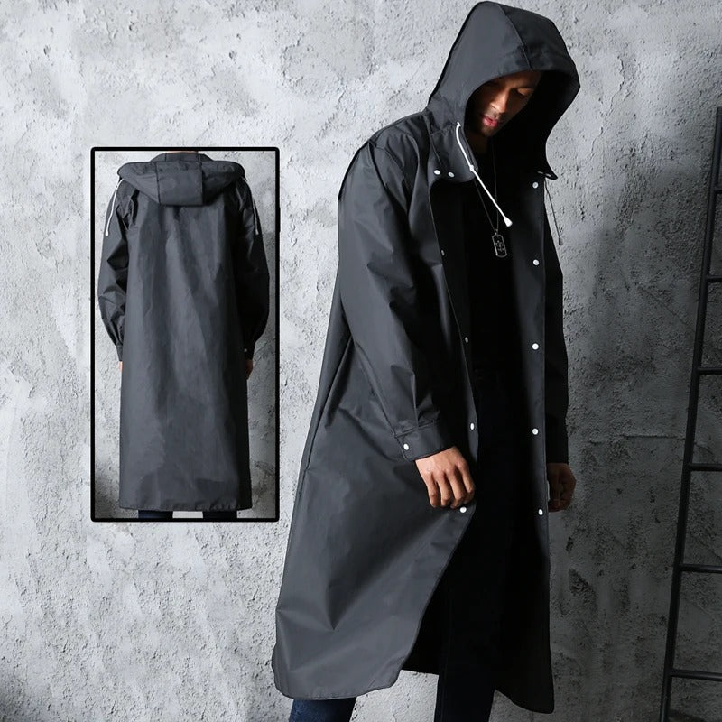 Rain Jacket | Black, Waterproof, Unisex