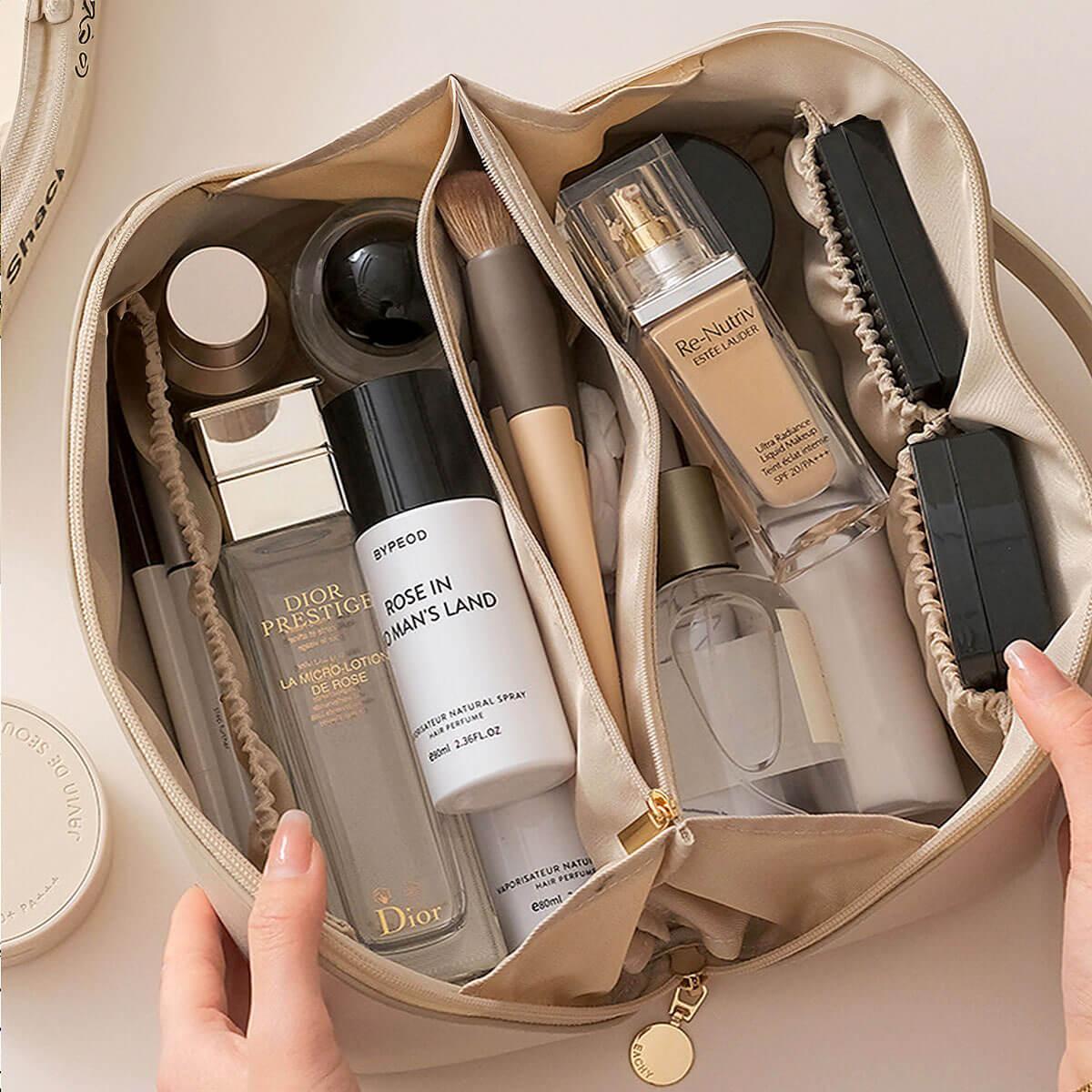 Makeup Bag | Travel Organizer, Cosmetic Storage | Portable Pouch