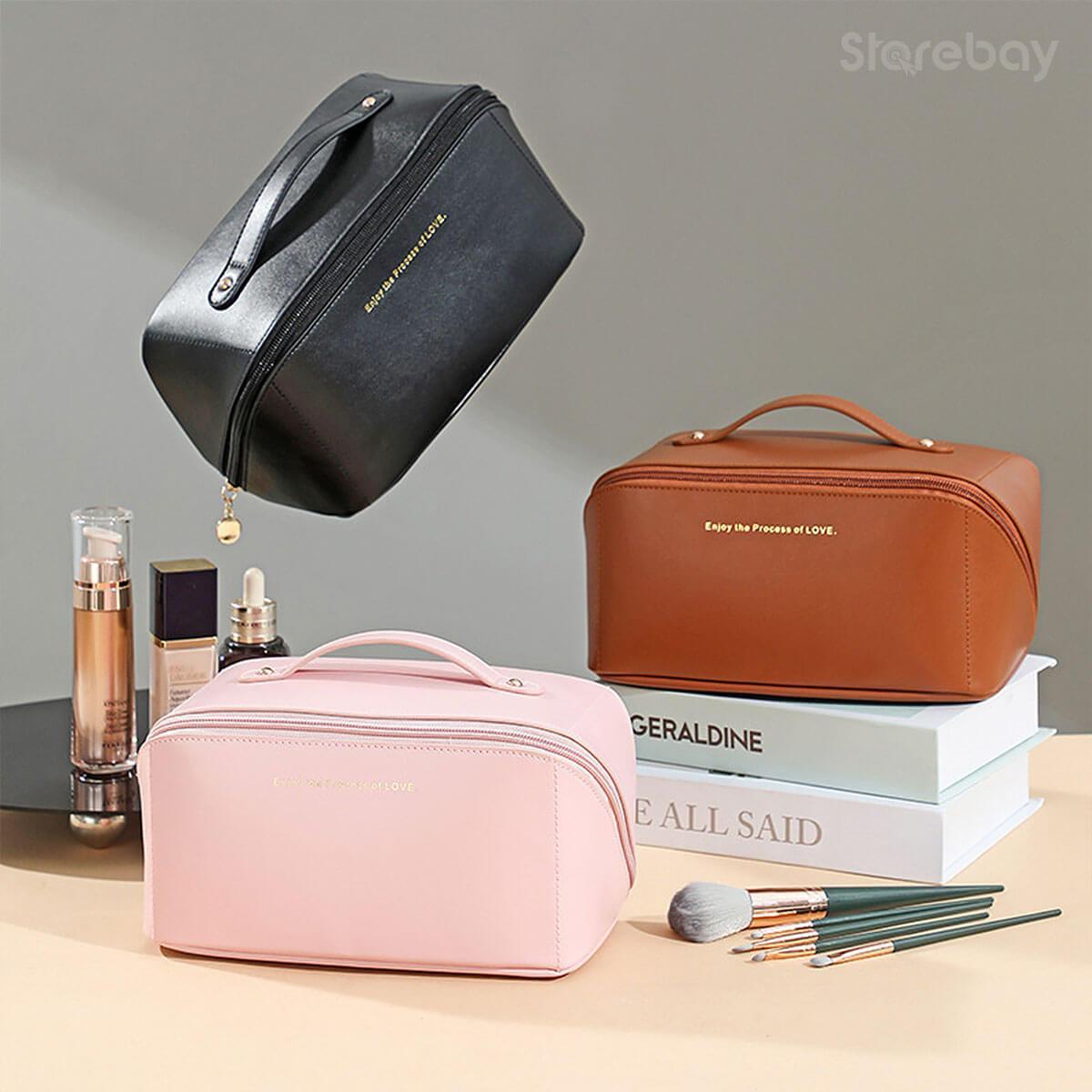 Makeup Bag | Travel Organizer, Cosmetic Storage | Portable Pouch