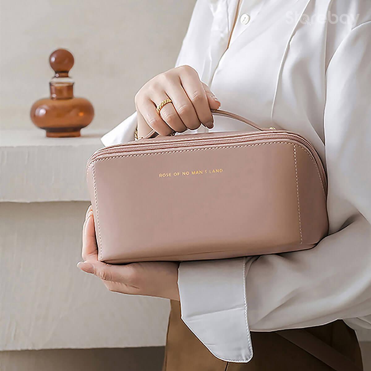 Makeup Bag | Travel Organizer, Cosmetic Storage | Portable Pouch