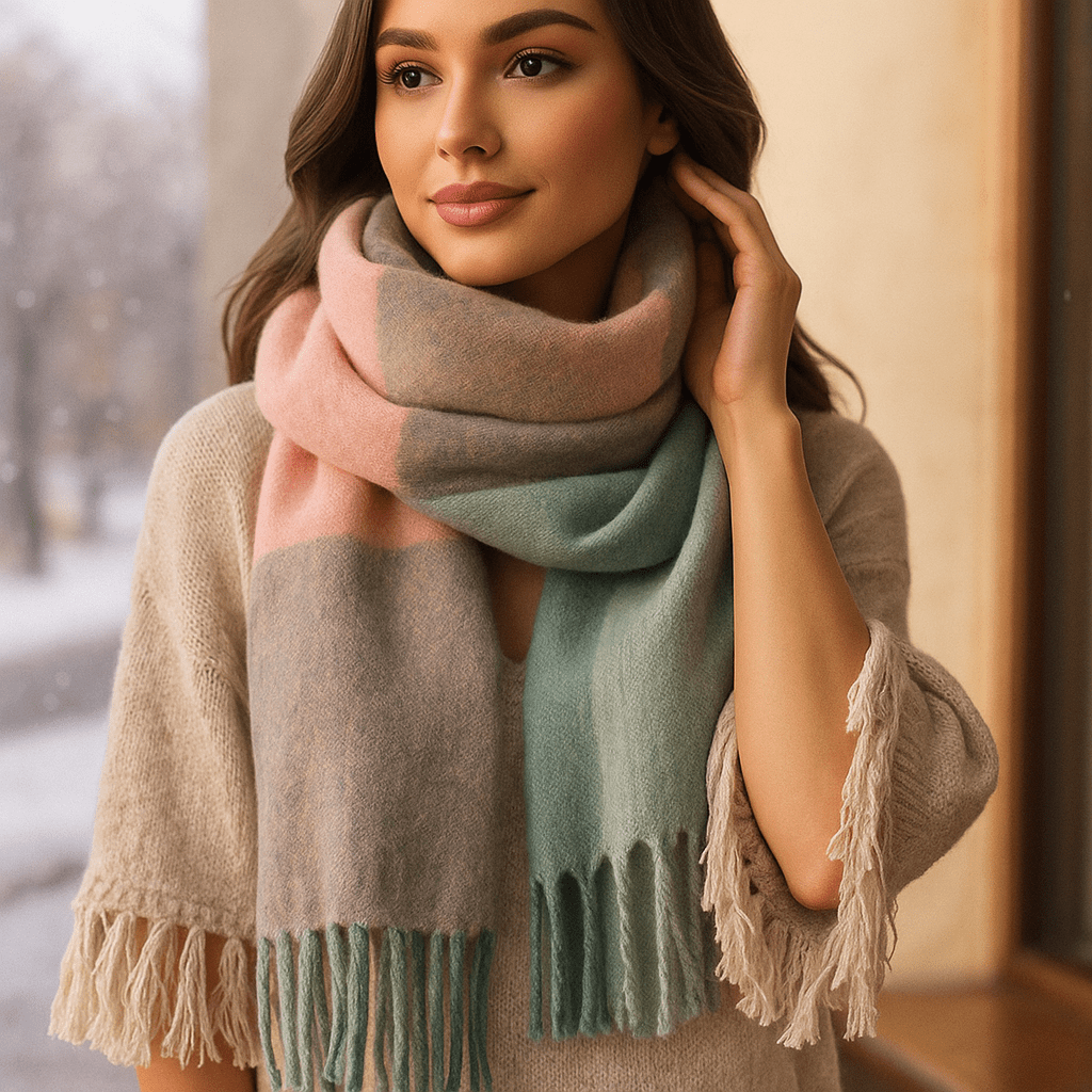 Elegant Scarf | Soft, Luxury Style | Versatile Fashion Wrap for Women