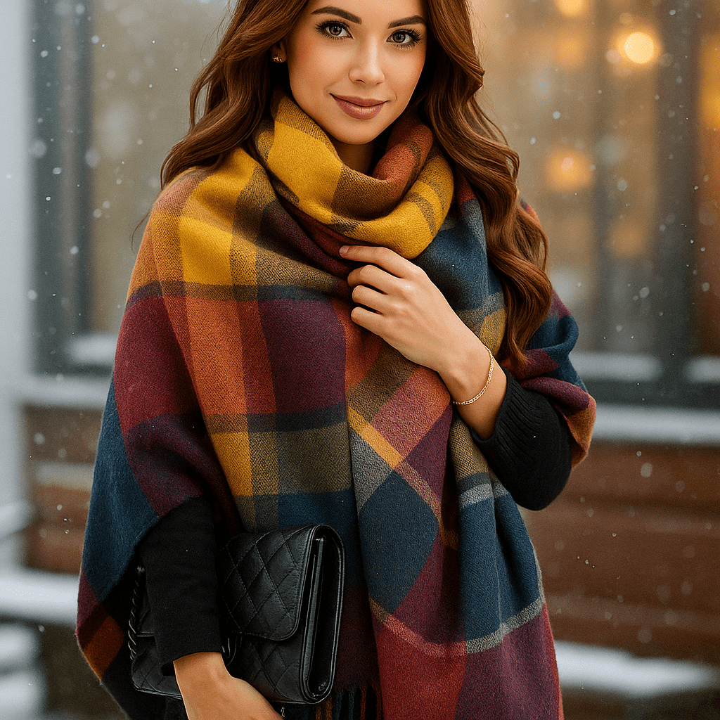 Elegant Scarf | Soft, Luxury Style | Versatile Fashion Wrap for Women