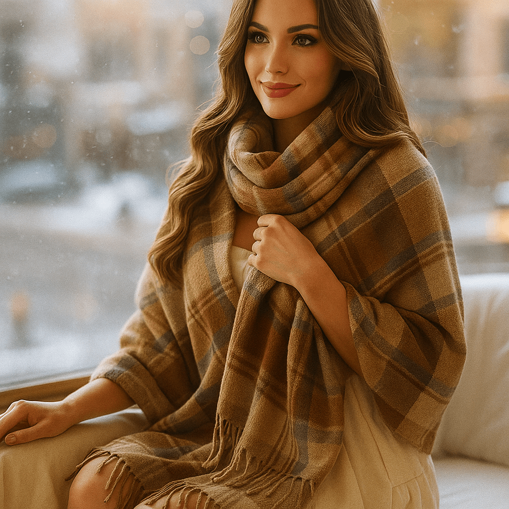 Elegant Scarf | Soft, Luxury Style | Versatile Fashion Wrap for Women