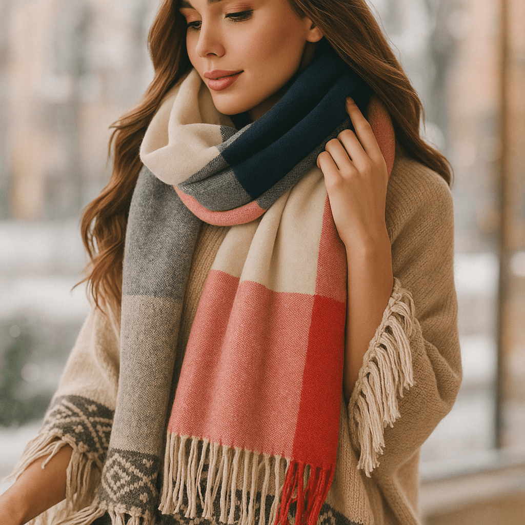 Elegant Scarf | Soft, Luxury Style | Versatile Fashion Wrap for Women