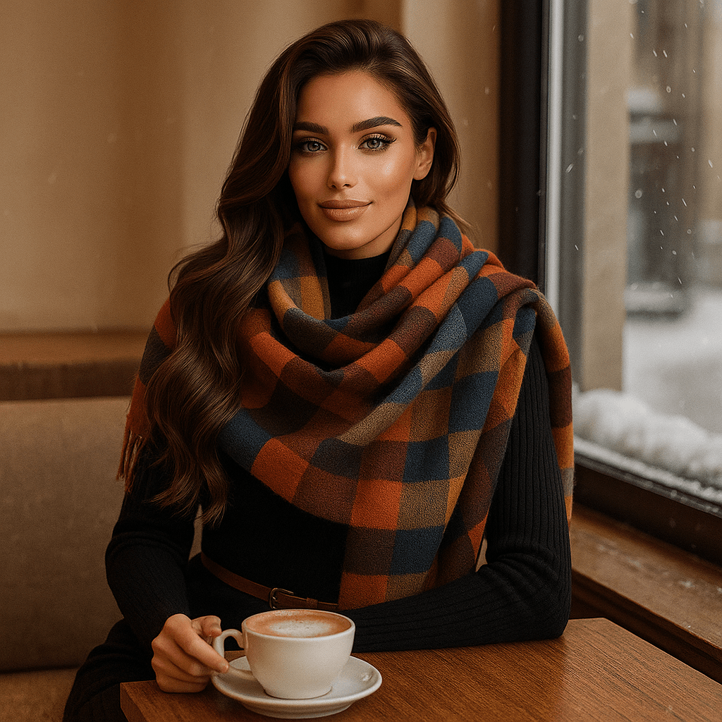 Marlowe - Elegant Soft Scarf - Luxury Wrap