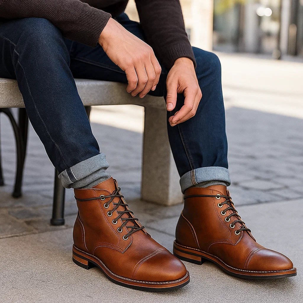 Maxi - Stylish Vegan Leather - Men's Shoes