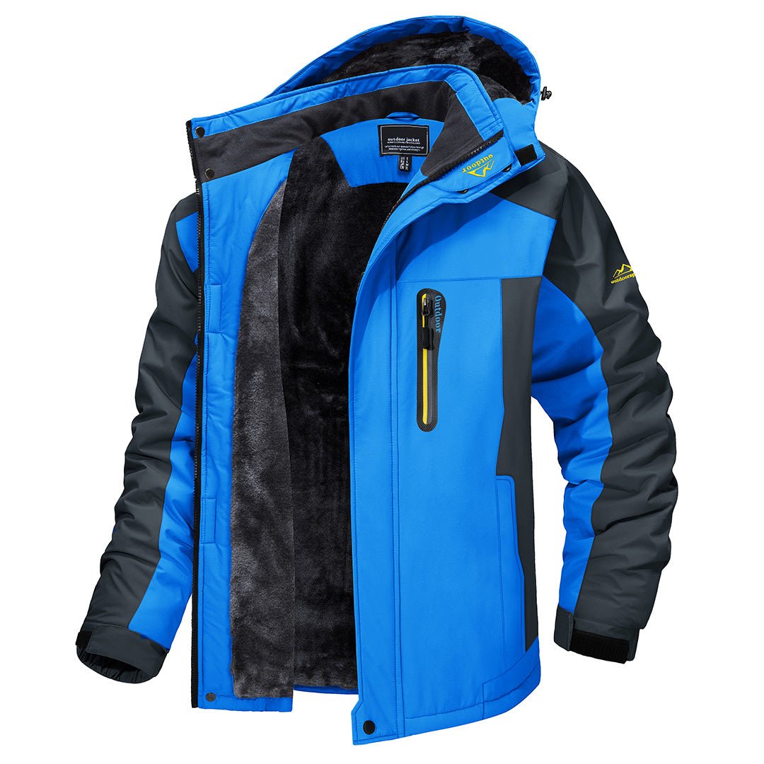 Men's Winter Jacket | Zip-Up, Cold Weather Protection