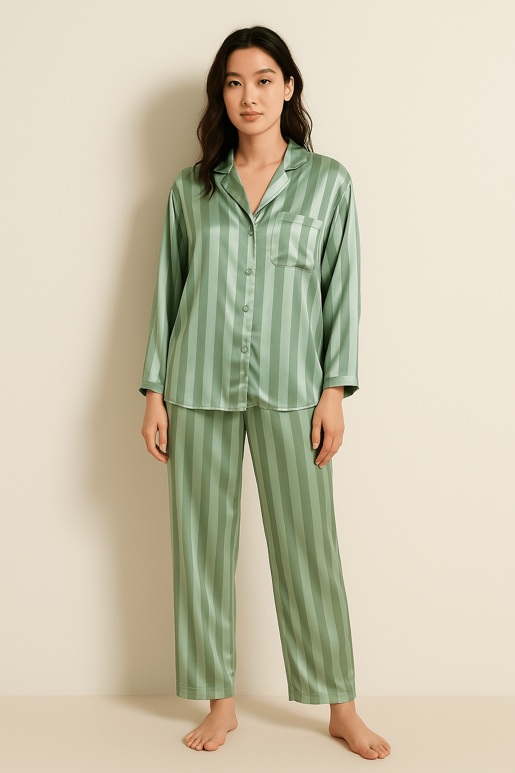 Pyjama Set | Women's Two Piece, Striped | Soft Sleepwear