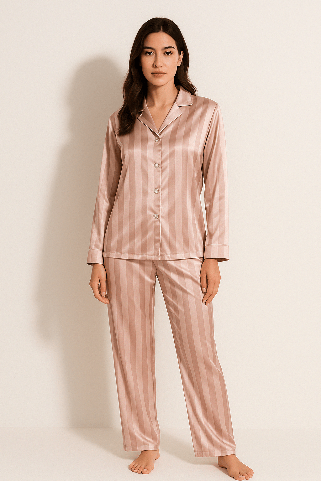 Pyjama Set | Women's Two Piece, Striped | Soft Sleepwear