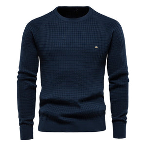 Men's Sweater | Textured Knit, Long Sleeves | Casual Winter Style