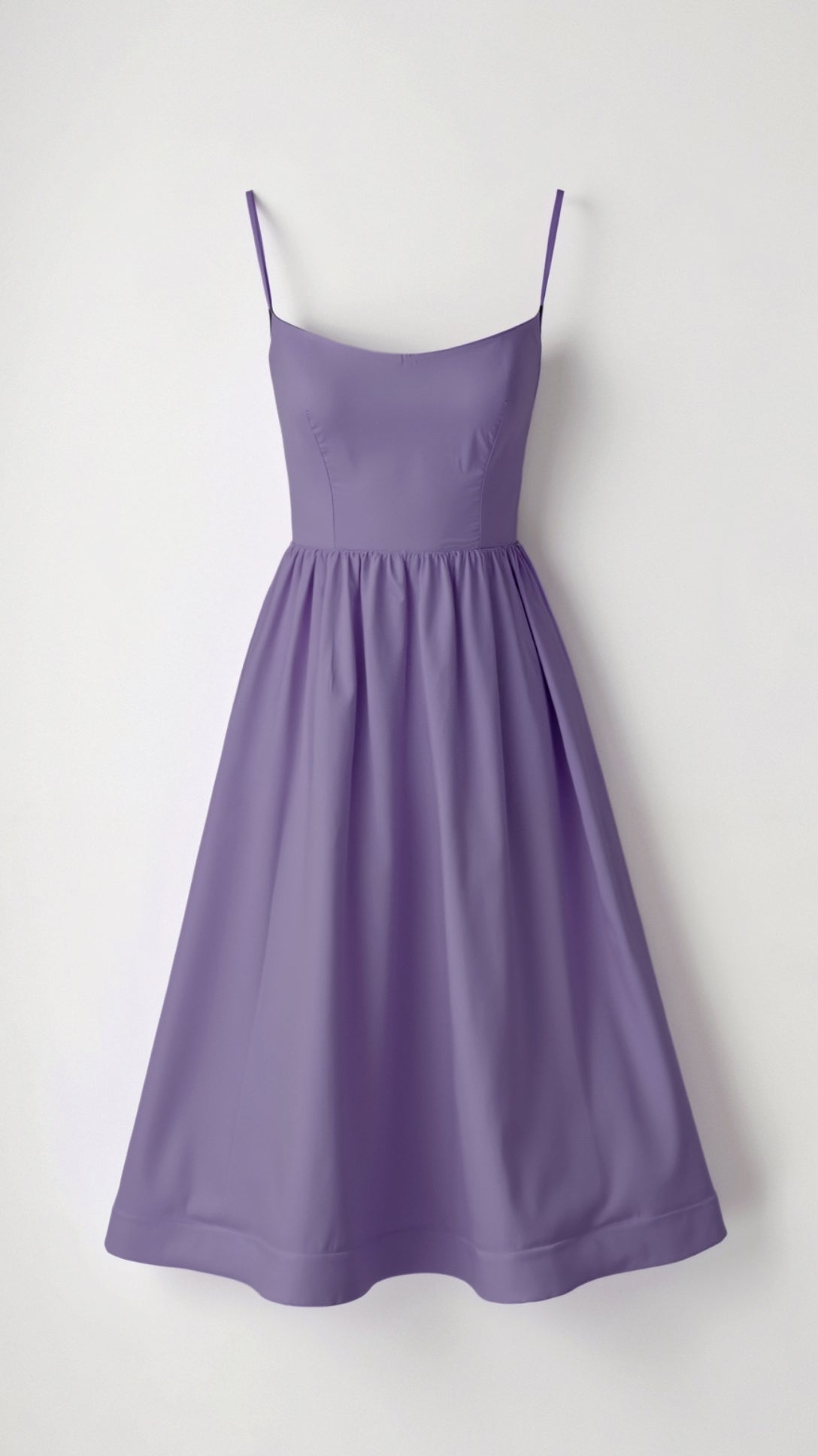 Strapless Evening Midi Dress - Lightweight Summer - For Women