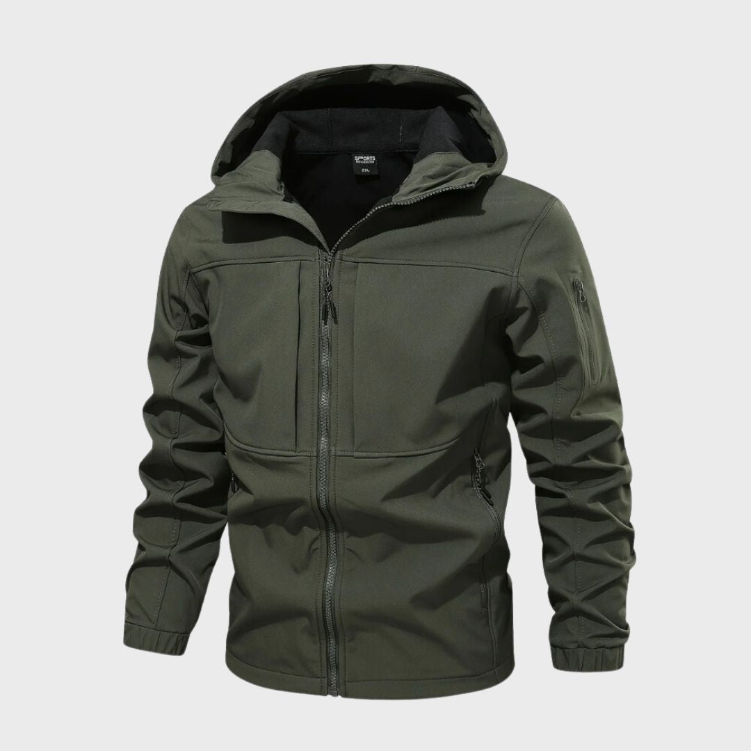 Men's Rain Jacket | Waterproof Softshell, Fitted Cut