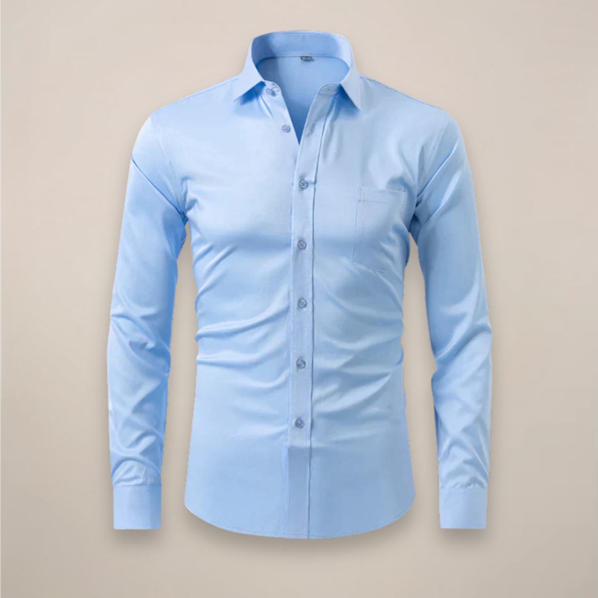 Men's Long Sleeve Shirt | Structured Fit, Wrinkle-Free